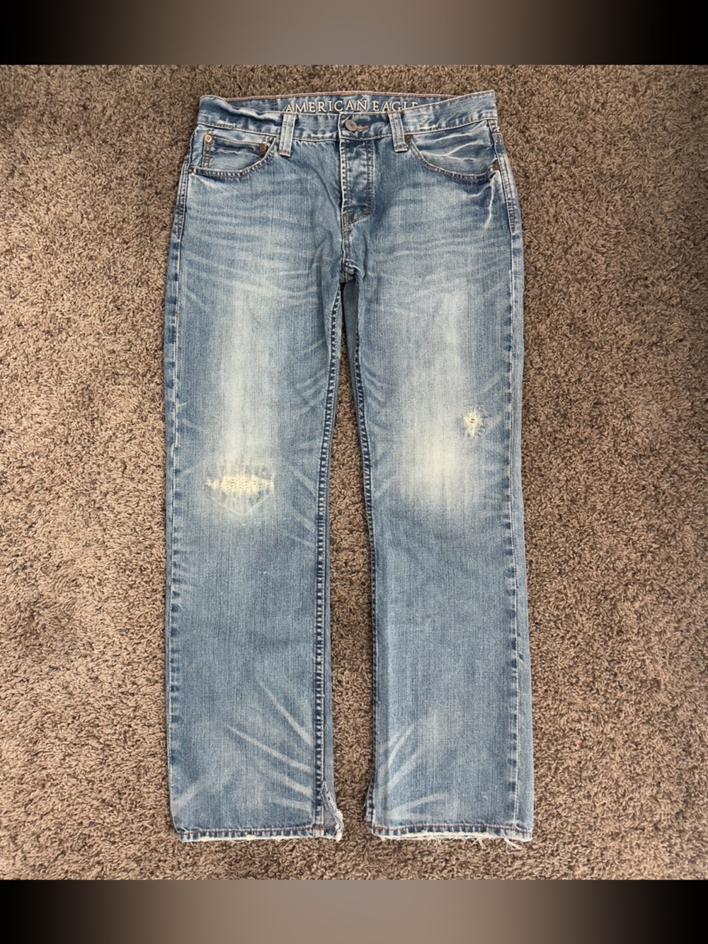 Y2K American Eagle Straight Leg Jeans